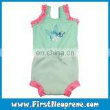 Shivering Flower In Watermelon Red Beach Neoprene Baby Wrap Cloth thumbnail-4