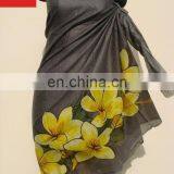BEACH SARONG IN COTTON/ POLYESTER / VISCOSE AZO FREE DYES thumbnail-1
