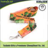 Newest Retail Company Logo Custom Heat Transfer Printing Polyester Lanyard