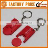 Promotion Custom Cheap Plastic Euro Trolley Coin thumbnail-1