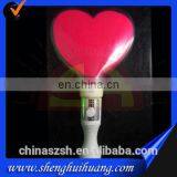 Beautiful Heart Shaped LED Glow Stick for Party thumbnail-3