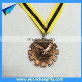 Metal Antique Silver Award Medal With Custom Logo thumbnail-3