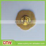 Flower Theme and Metal Material Lapel Pin Badge With Epoxy thumbnail-2