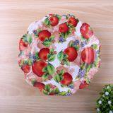 TX211 PLASTIC FLOWER EDGE IML CHEAP PLATE CAKE PLATE thumbnail-3