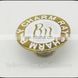 Direct Sale From Factory, Fashionable Bronze With Painting Brass Removable Button for Garment