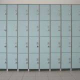 Fireproof Decorative Electronic Luggage Storage Hpl Compact Laminate Locker