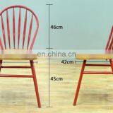 Vintage Dessert Shop Chair Hotel Real Wood Soft Cushion Leisure Chair Office Cafe Milk Tea Shop Chair thumbnail-2