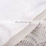 100% Polyester Super Soft Christmas Grid Chunky Knit Blanket Sherpa 2 Ply Fleece Blankets for Winter thumbnail-3