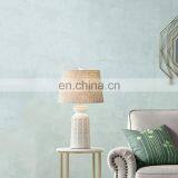 Personalized Good Item Cylinder Relief Surface Matte Beige Vintage Table Lamps Porcelain for Hotel Home Bedside Decor thumbnail-4