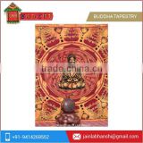 Durable Quality Lord Buddha Tapestry for Home Use at cheap Price