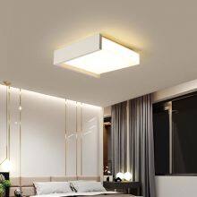 Modern bedroom ceiling lamp room master bedroom guest room lamp Nordic creative square LED geometric design ceiling lamp