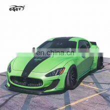 Широкий тюнинг - комплект для Maserati GT GTS в стиле LB с передним кромочным обвесом из углеродного волокна, задним диффузором, задним спойлером, передним бампером, боковыми юбками и крыльями thumbnail-3