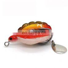 5.5cm 12g Freshwater Fishing Tackle Snakehead Lifelike Turtle Chinese Lures thumbnail-4