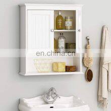 Home Bathroom Cabinet Wall Mounted With Doors Wood Hanging Cabinet Wall Cabinets thumbnail-1