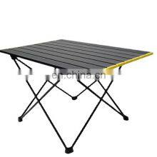 Hot Selling Outdoor Aluminum Alloy Folding Portable Folding Bbq Camping Small Portable Folding Picnic Dining Table