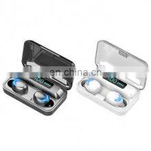 True BT 5.0 1500mAh Earbuds Audifino F9-5 thumbnail-1
