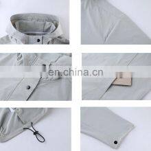 New Custom Logo Light Weight Windbreaker Hoodie Men's Outdoor Casual Jogging Sports Jacket Fitness Clothes Tracksuits thumbnail-5