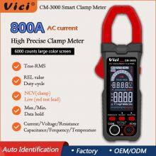 Vicimeter CM-3000 Large Display Screen No Knob AC Clamp Meter thumbnail-2