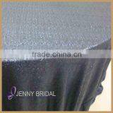 SQN#34 Wholesale Cheap Dark Navy Shiny Sequin 120 Round Tablecoloth thumbnail-2