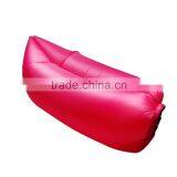 New Fashion Multicolor Outdoor Nylon Beach Lounger Inflatable Sofa Air Filled Balloon Furniture With Carry Bag Lazy Sleeping Bed thumbnail-3