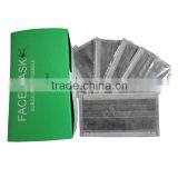 sanitary disposable soft carbon filter face mask for doctors