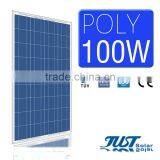 High Quality 100 Watt Polycrystalline Solar Panel for Home Solar Panel Kits Paneles Solares With CE Tuv