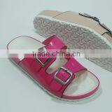 Fashion Lady Fancy Flat Heel Colorful PCU Slippers thumbnail-3