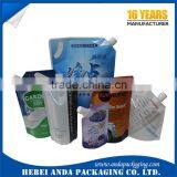 Laundry Detergent Pouch/standup Spout Pouch Doypack Bag for Liquid Detergent