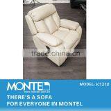 New Model Italy Yellow Leather Sofa thumbnail-5
