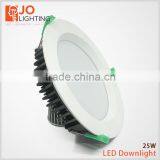 3000K 4000K 6000K 25W 30W 150mm Cutout SMD 2835 Dimmable LED Recessed Light Downlights