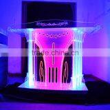 GH-4769 Factory Price Modern Design Clear Acrylic Church Pulpit Supplier's Choice thumbnail-4