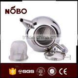 Stainless Steel Turkish Tea Kettle Samovar With Filter thumbnail-2