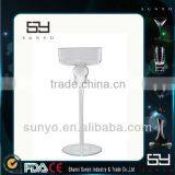 Handmade Cheap Crystal Glass Candle Holder Goblets thumbnail-1