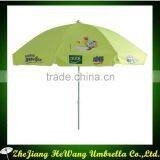 Hot Sale Promotional Outdoor Polyerster Fabric Beach Umbrella Windproof Fashion China Supplier Printing Logo Umbrella thumbnail-2