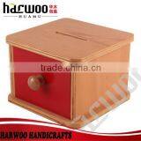 High-end Wooden Piggy Banks for Adults