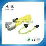 Waterproof Aluminum Head High Power LED Diving Flashlight