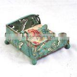 Vintage Style Handcrafted Metal Napkin Holder thumbnail-1