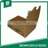 BROWN CARDBOARD DISPLAY BOXES WITH CUSTOM LOGO thumbnail-6