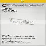YIWU Retail Pegboard Chrome Hook Double Wire Display Hanging Hook