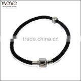 Fashion Jewerly Cheap Stain Less Steel 2014 Newest Handmade Fashion Leather Bracelet thumbnail-5