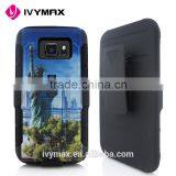 Low Price China Mobile Phone Case 3D Printed Design Robot Combo Case for Samsung s7 Active/ G891 Compatible Brand