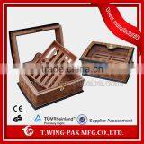 Handmade Burl Wood Cigar Humidor