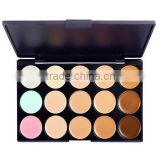 15 Colors 3in1 Professional Camouflage Natural Facial Concealer/Foundation/Bronzer Makeup Cosmetic Palette 15 Colors 3in1 Pro