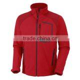 Hot Selling Breathable Red Best Price 3 Layer Softshell Jacket
