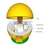 Catering Food Juice Kiosk With Durable Stainless Steel Base /mobile Convenience Food Kiosk Bar thumbnail-2
