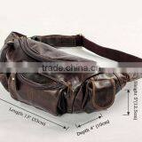 Style Coffee Men's Waist Bag Fanny Pack Adjustable Belt Purse thumbnail-1