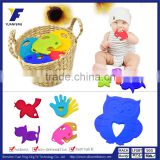 baby silicone teether high quality silicone necklace