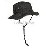 Guangjia Cap Manufacturer Wholesale Hot Selling Custom Blank Black Man Bucket Hat With String thumbnail-4