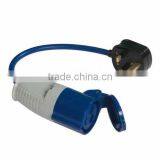 Extension Cord With CEE Socket 230V 16A H05VV-F 3G1.5mm2