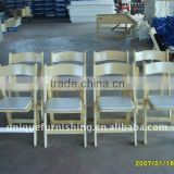 Wholesale Rental Natural Wood Folding Wimbledon Chair